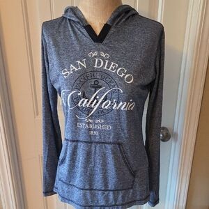 Blue San Diego California Hoodie